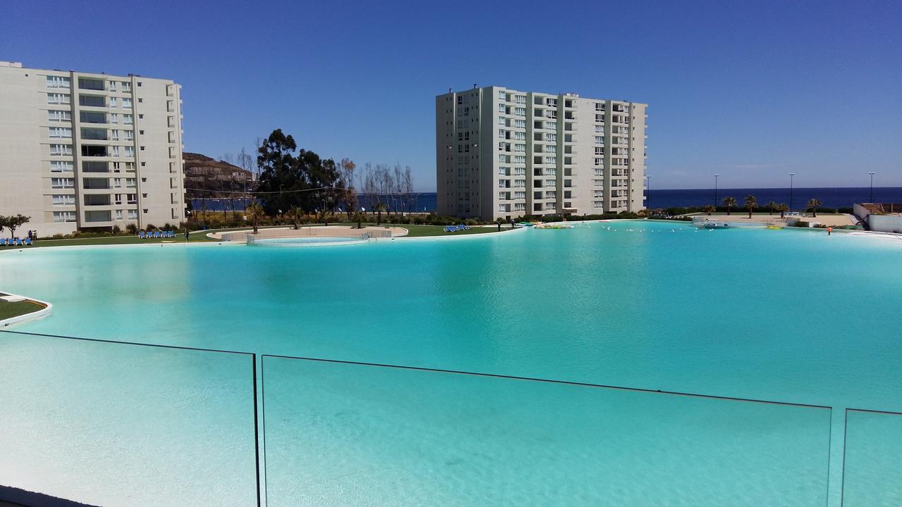 Papudo Laguna Vista Al Mar Y Piscina ภายนอก รูปภาพ