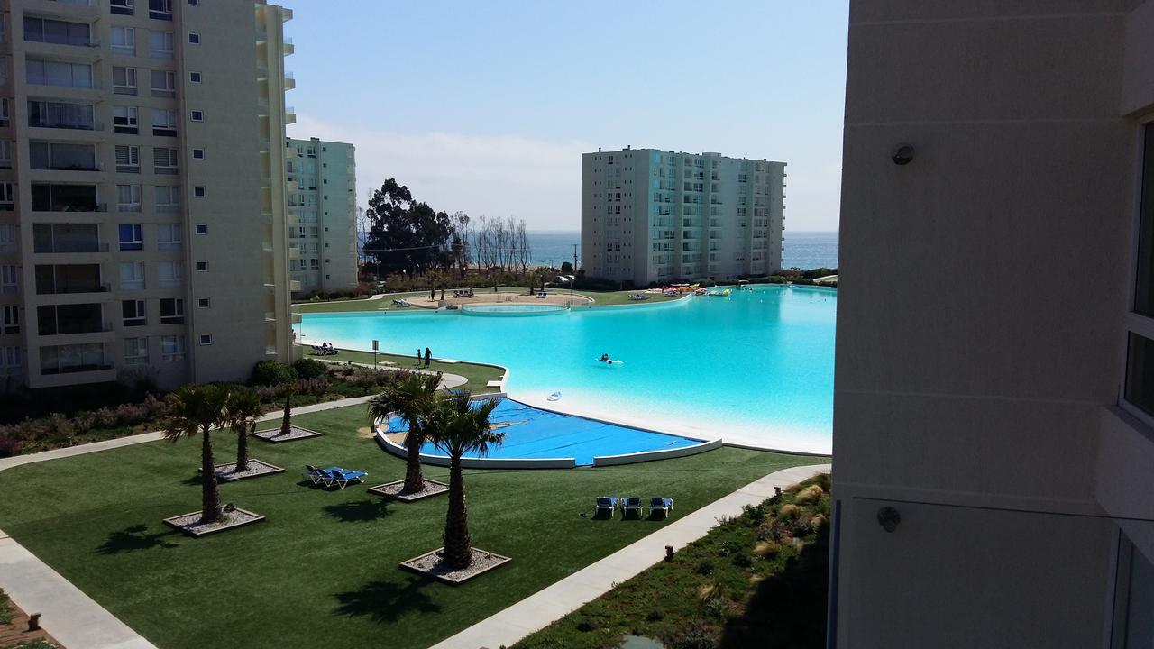 Papudo Laguna Vista Al Mar Y Piscina ภายนอก รูปภาพ