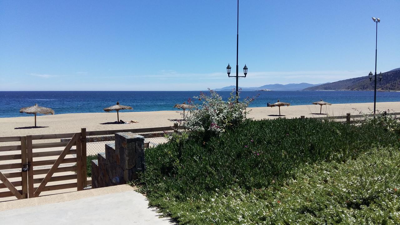 Papudo Laguna Vista Al Mar Y Piscina ภายนอก รูปภาพ